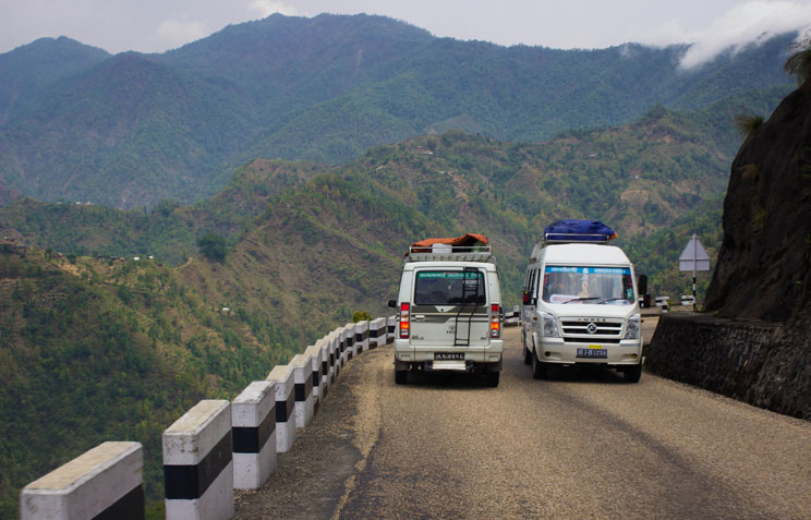 Drive from Kathmandu to Fikkal