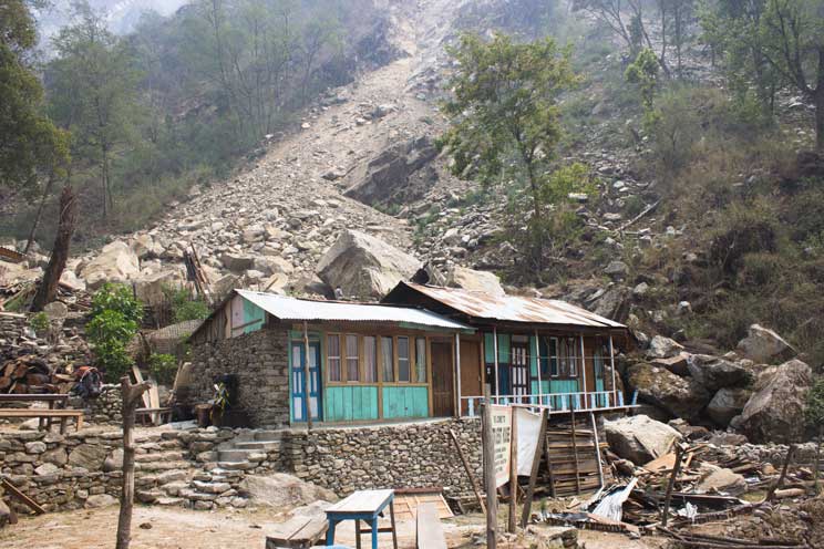 Lunch place pairo Langtang trek