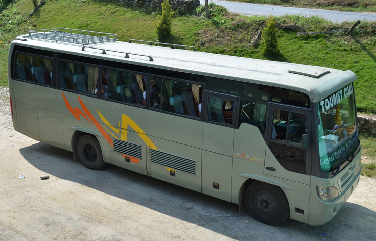 kathmandu pokhara tourist jagadamba bus