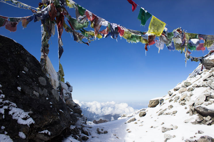 miring la pass top kanchenjunga