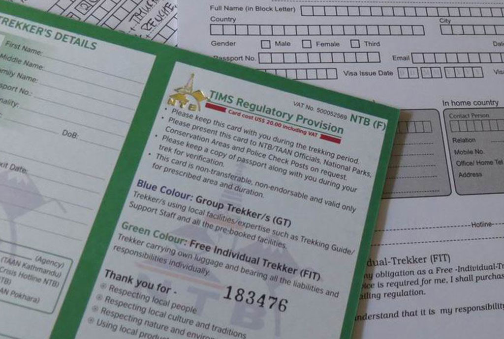 Permits Required for A Langtang Trek