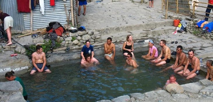 Hot spring Nepal Tatopani