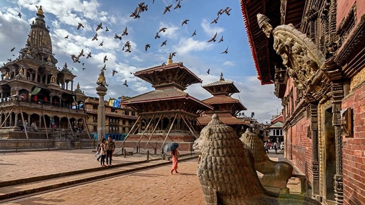 Patan Durbar Square renovation after the earthquake