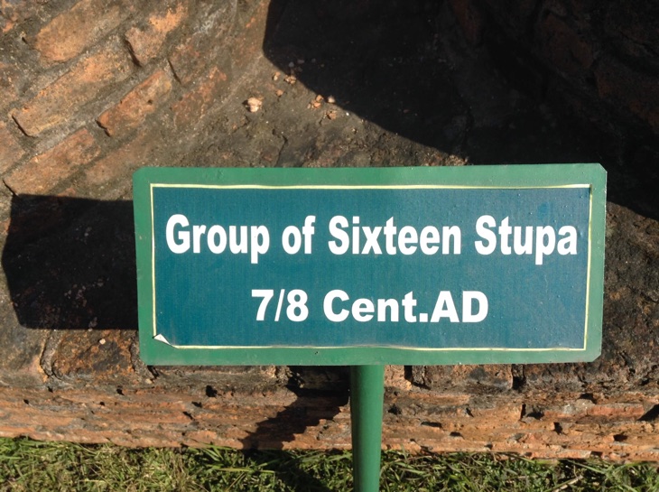 Group of Sixteen Stupa