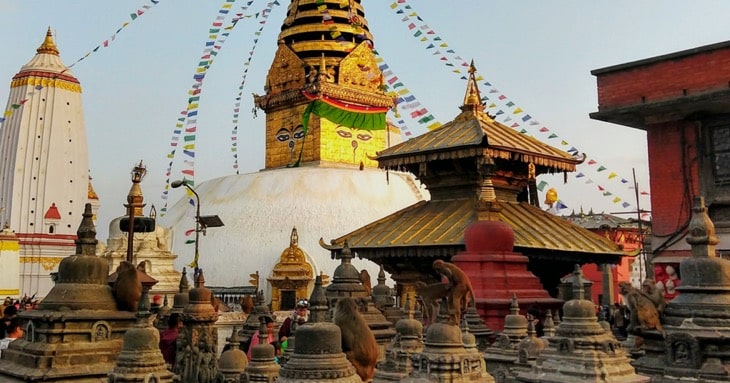 Swoyambhu Monkey Temple Kathmandu
