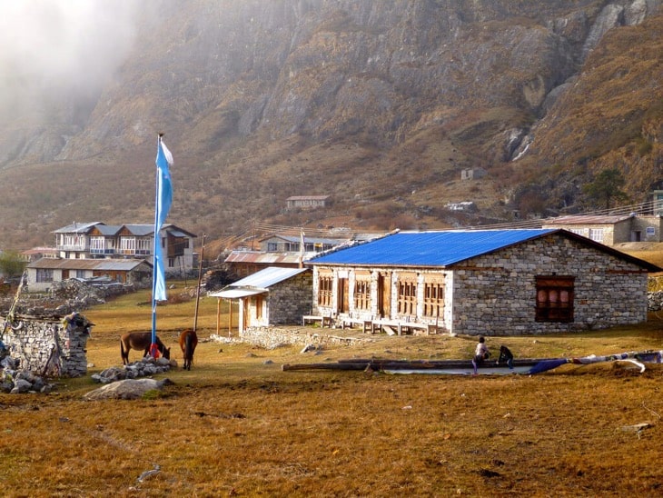 Langtang-after-earthquake