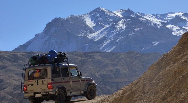 Upper Mustang by Jeep