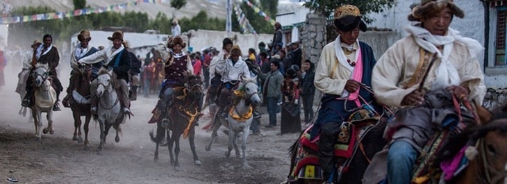 Yarlung Mela Horse Riding