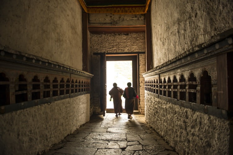 trongsa dzong bhutan