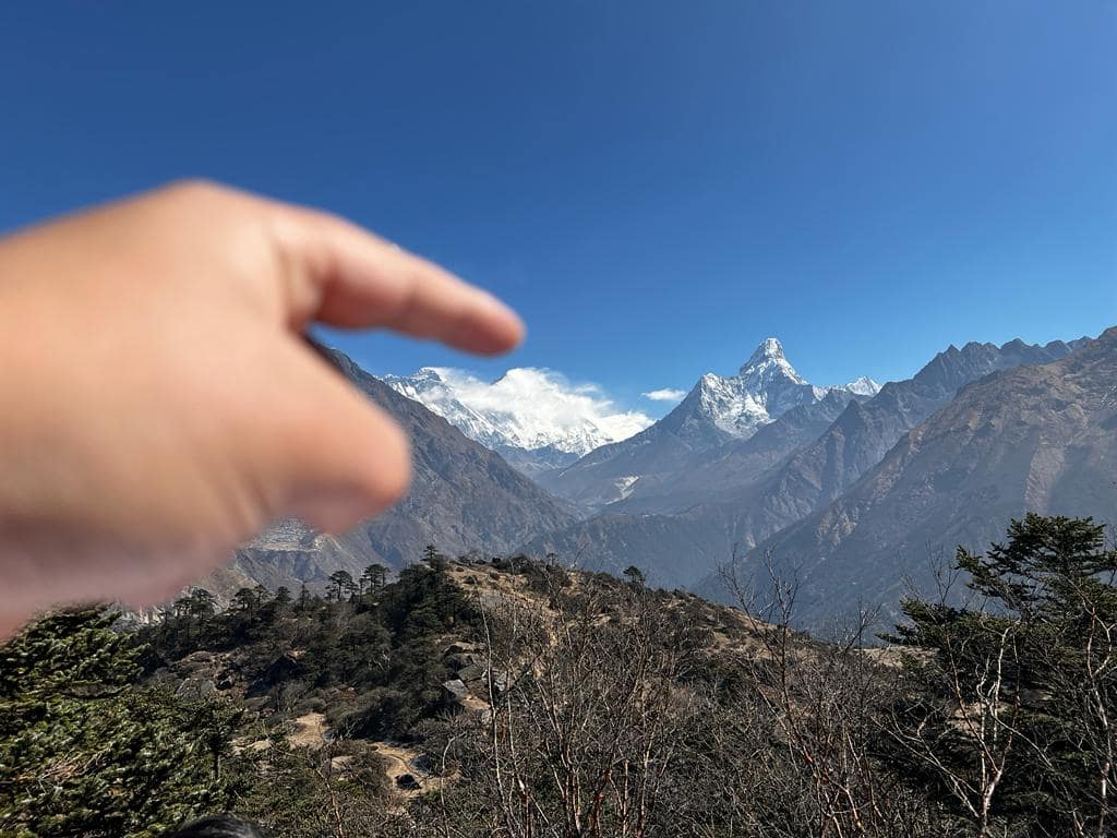 View from Everest View Hotel