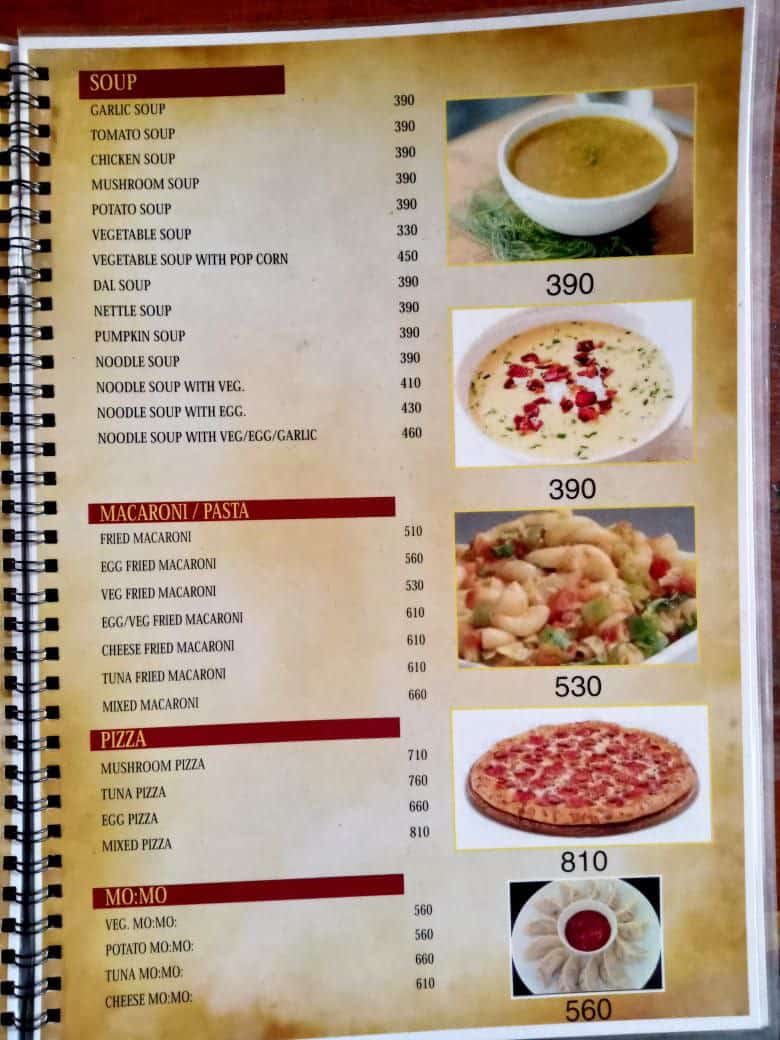 food menu manslu