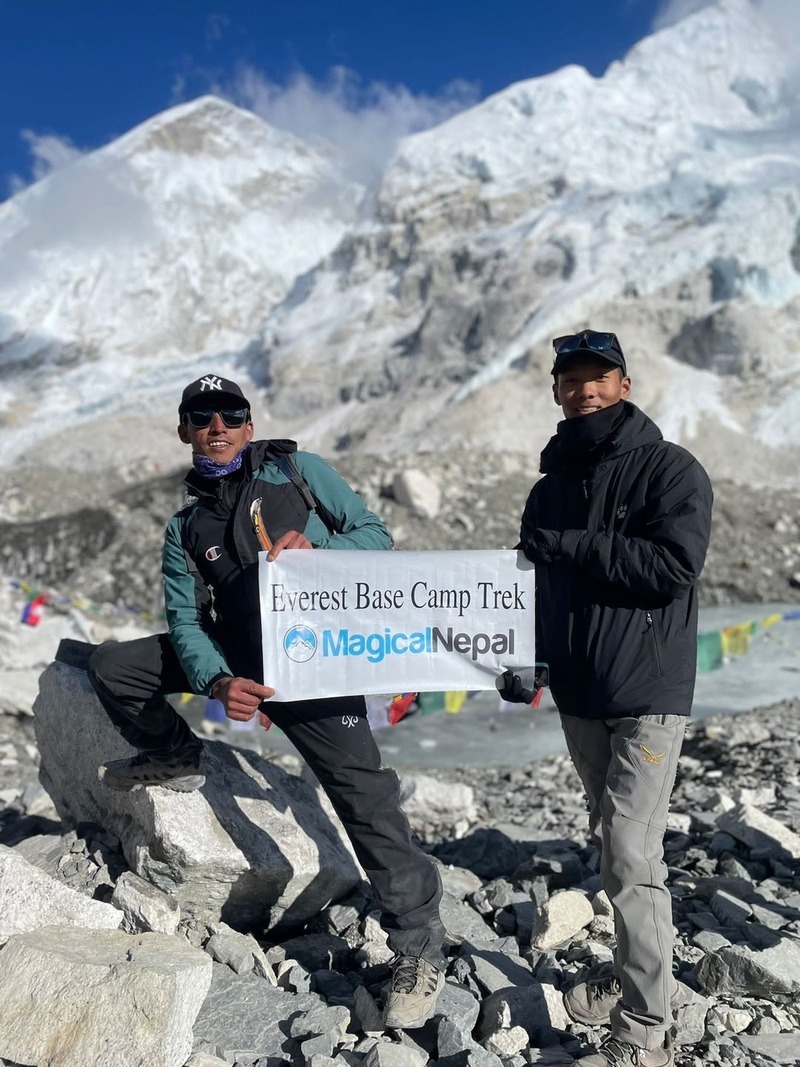 Everest base camp trek landmark