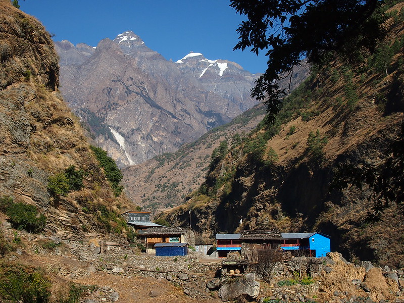 Jagat Village manaslu circuit