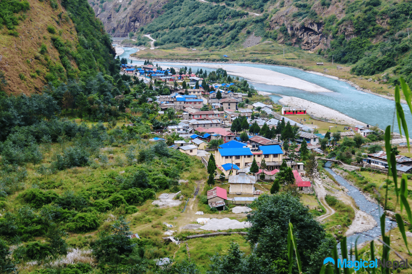 Tal village Annapurna circuit trek