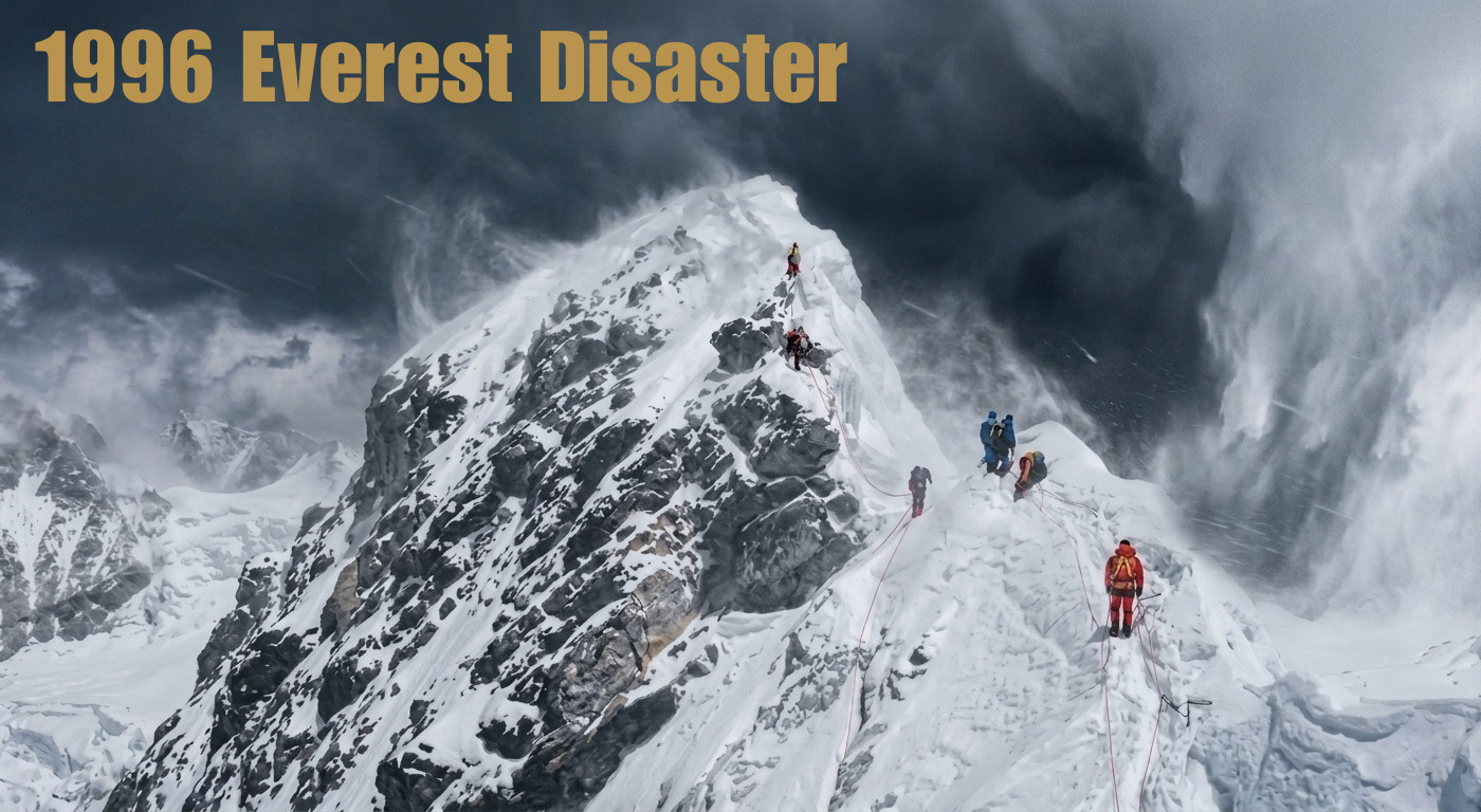希少盤 Missing Tear 『Over the 』everset 1996 Everest Disaster: Hour by Hour, and Who Died
