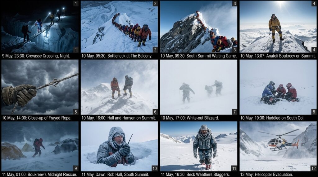 1996 Everest Disaster: Hour by Hour, and Who Died