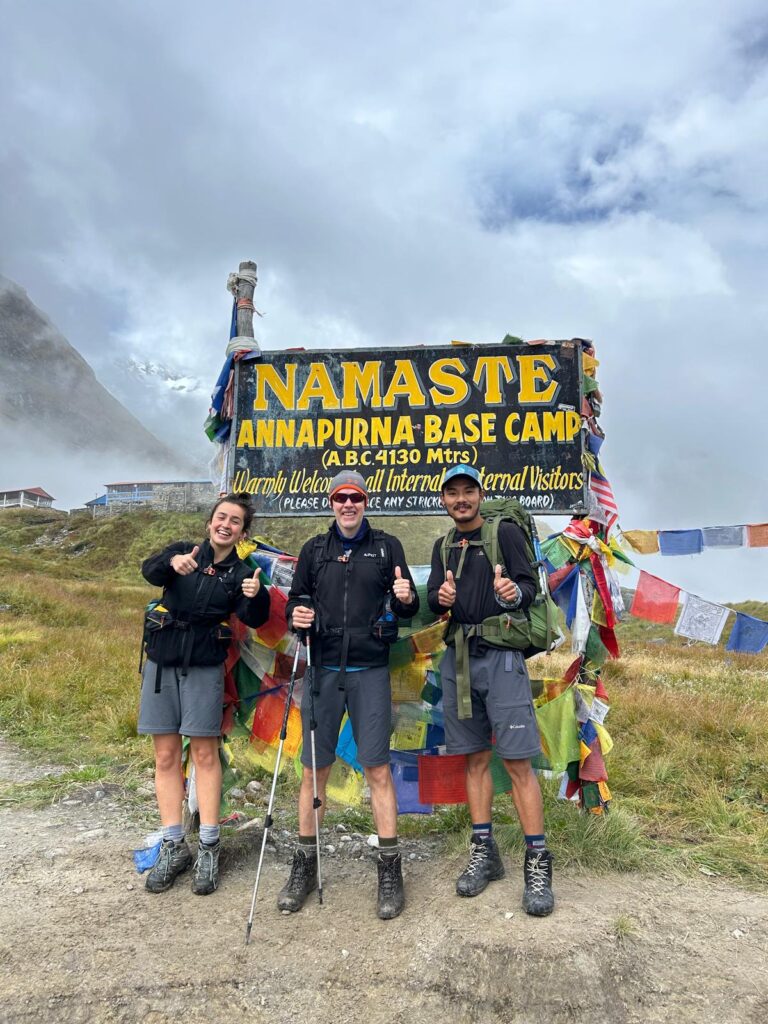 at annapurna base camp trek