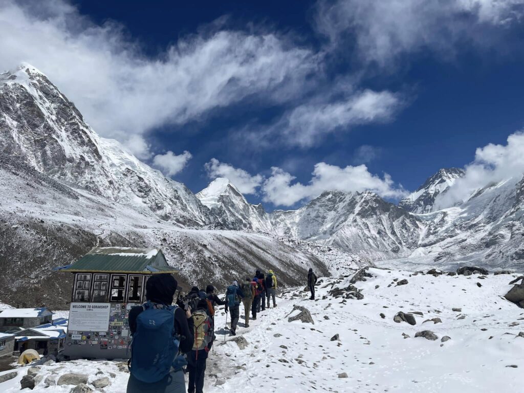 gorakshep to kalapatthar