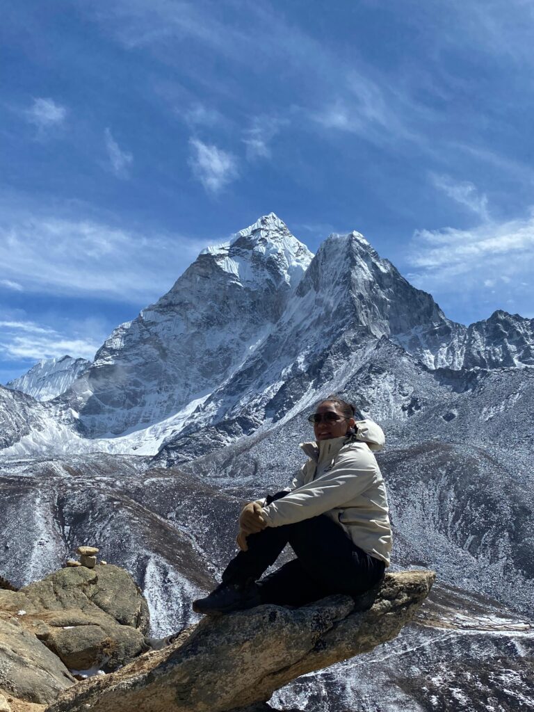 spring views everest base camp trek