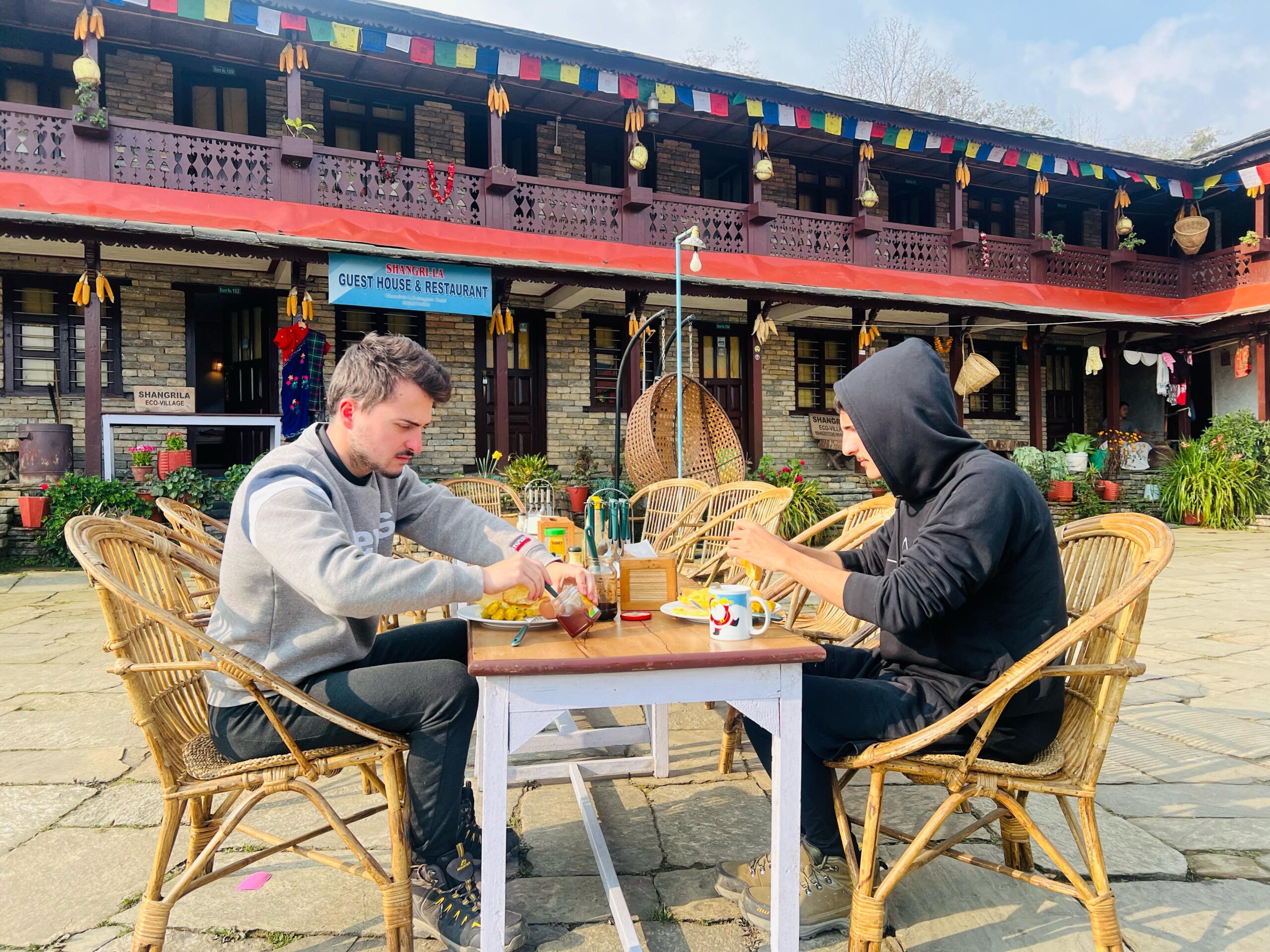 teahouse during trek