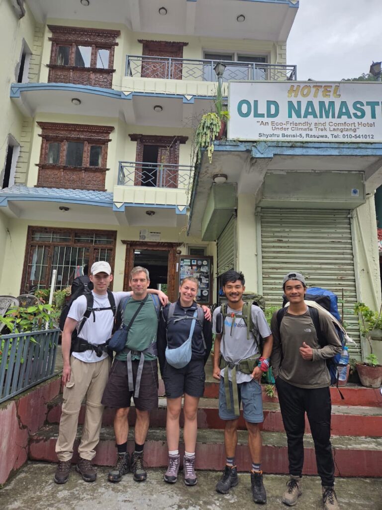 tea house at syabrubesi langtang