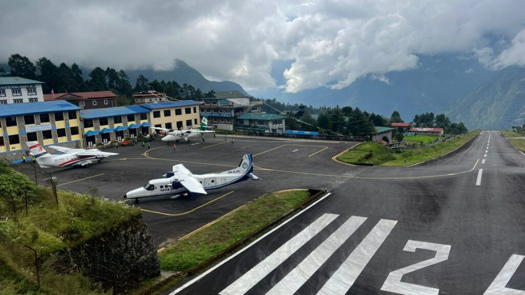 Flight to Lukla