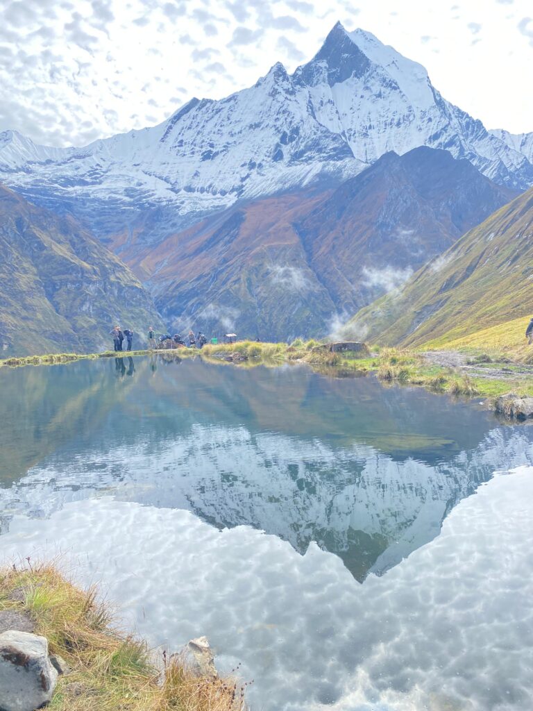 lake view during Annapurna Base Camp trek