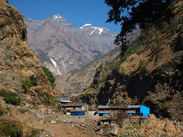 Jagat Village manaslu circuit