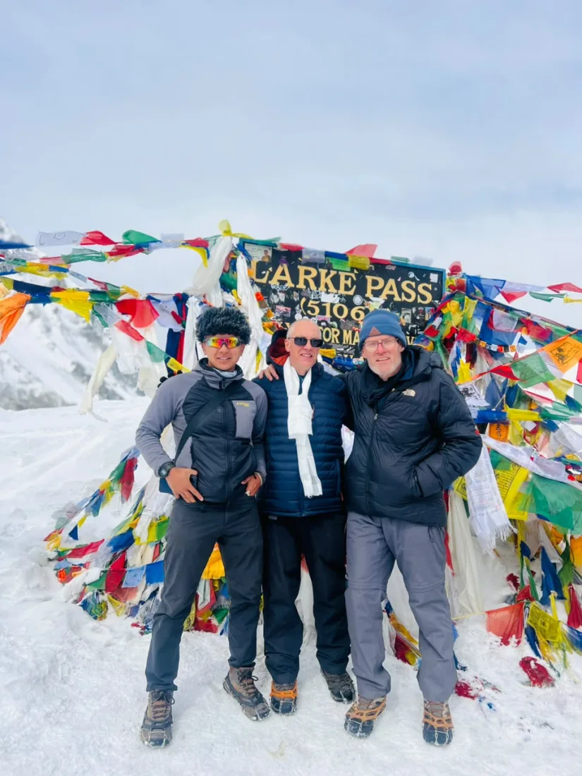 Larke la pass — Manaslu Circuit Trek day 11