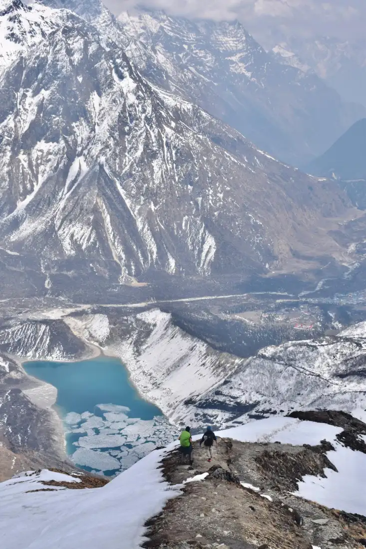 Birendra lake manaslu — Manaslu Circuit Trek day 7